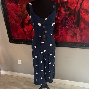 Navy Polka Dot Jumper